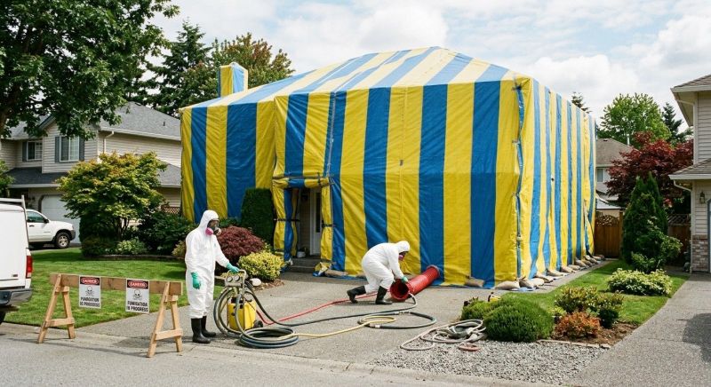 Tent Fumigation in Kalamazoo, MI