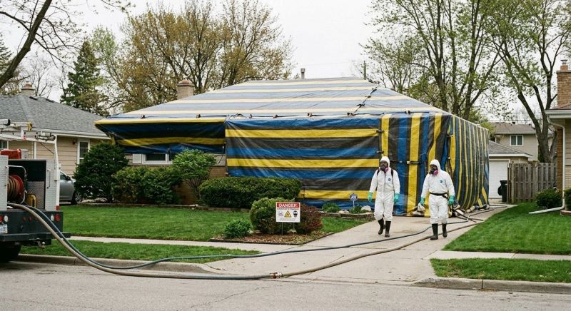 Termite Tenting in Woodbridge, VA